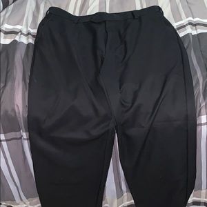 Black golf pants